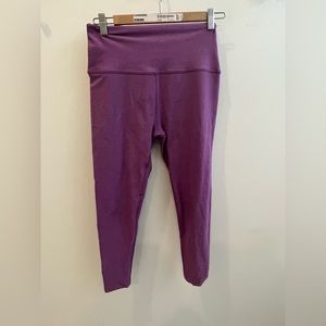 Purple Spacedye high wasted leggings